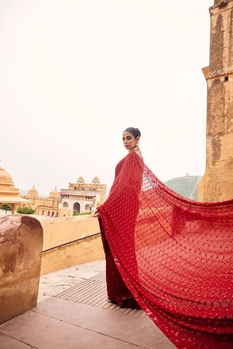 Tamanna 3467 Georgette Bollywood Party Wear Saree Wholesale 4 Tamanna 3467 Georgette Bollywood Party Wear Saree Wholesale