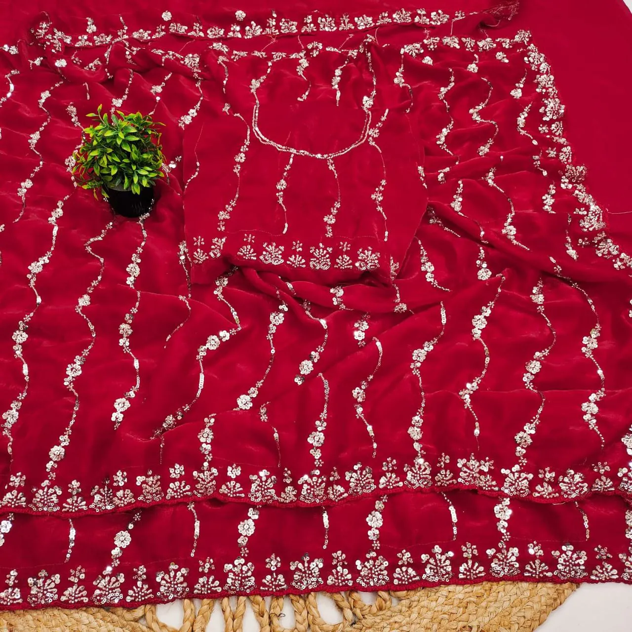 RC1 Avni Space Silk Trending Hand Work Saree Wholesale 6 RC1 Avni Space Silk Trending Hand Work Saree Wholesale