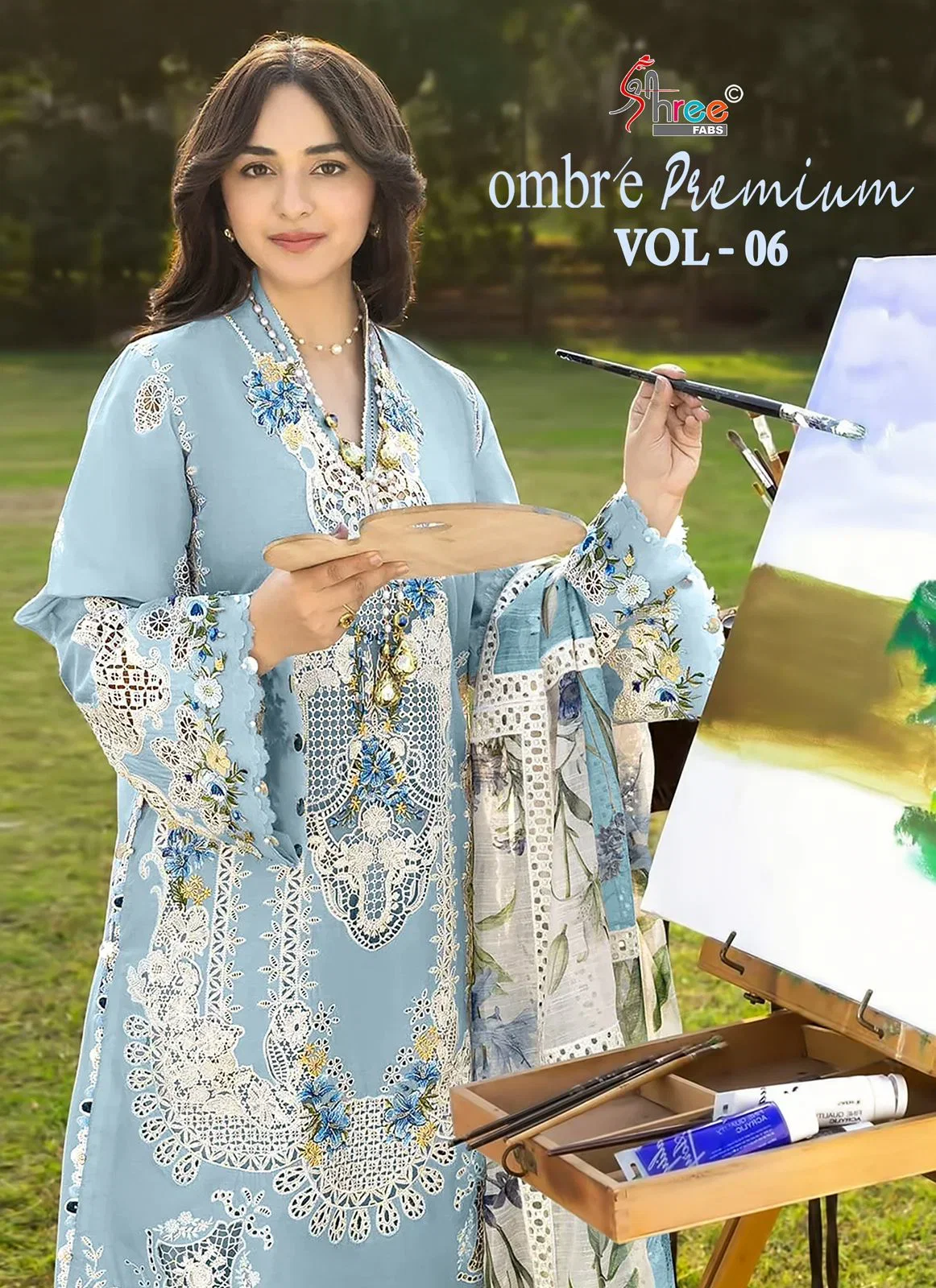 Shree Ombre 4195 To 4200 Cotton Dupatta Cotton Pakistani Suit Wholesale 3 Shree Ombre 4195 To 4200 Cotton Dupatta Cotton Pakistani Suit Wholesale