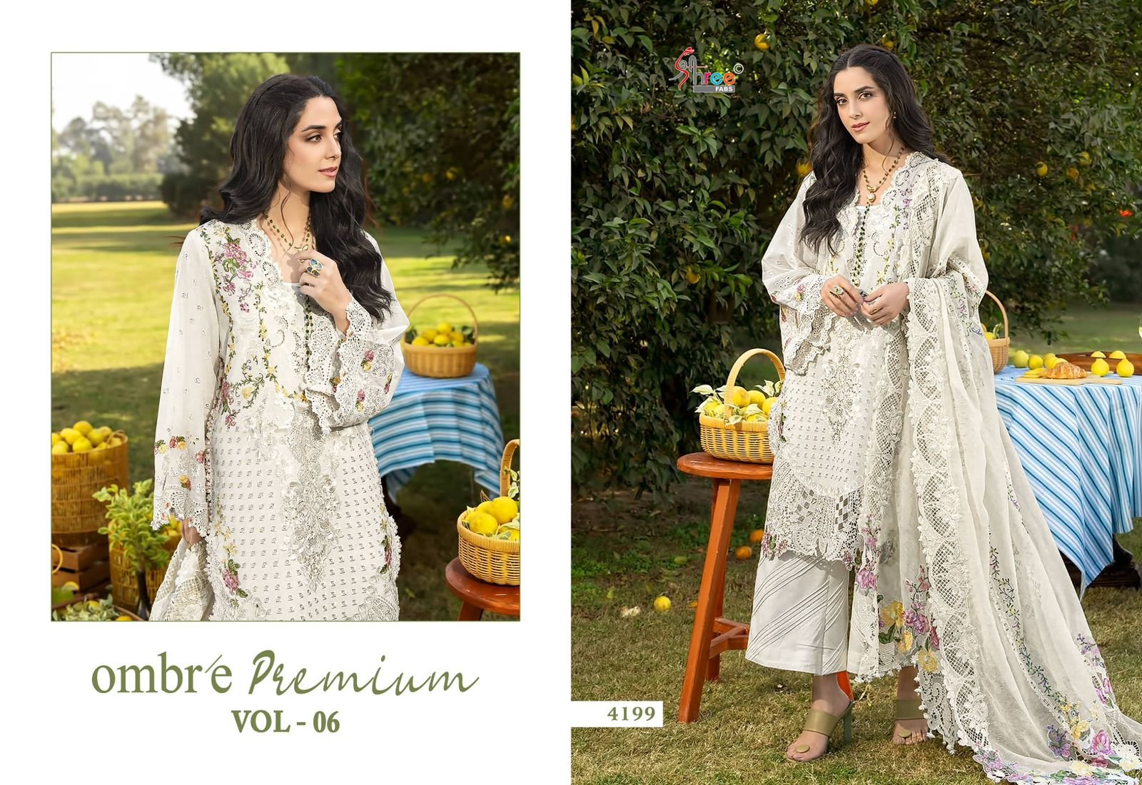 Shree Ombre 4195 To 4200 Cotton Dupatta Cotton Pakistani Suit Wholesale 4 Shree Ombre 4195 To 4200 Cotton Dupatta Cotton Pakistani Suit Wholesale