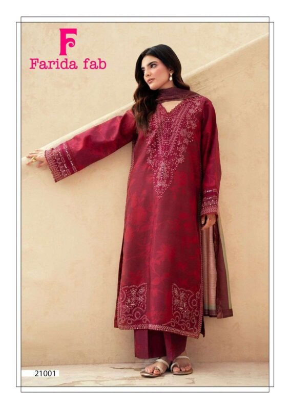 Beautiful Farida Sobia Nazir Vol 21 Readymade Karachi Kurti Pant With Dupatta Wholesale 2026 3 Beautiful Farida Sobia Nazir Vol 21 Readymade Karachi Kurti Pant With Dupatta Wholesale 2026
