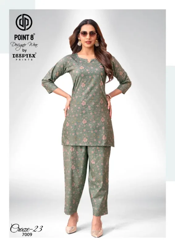 Stylish Deeptex Craze Vol 7 Cotton Printed Fancy Cord Set Collection Wholesale 2026