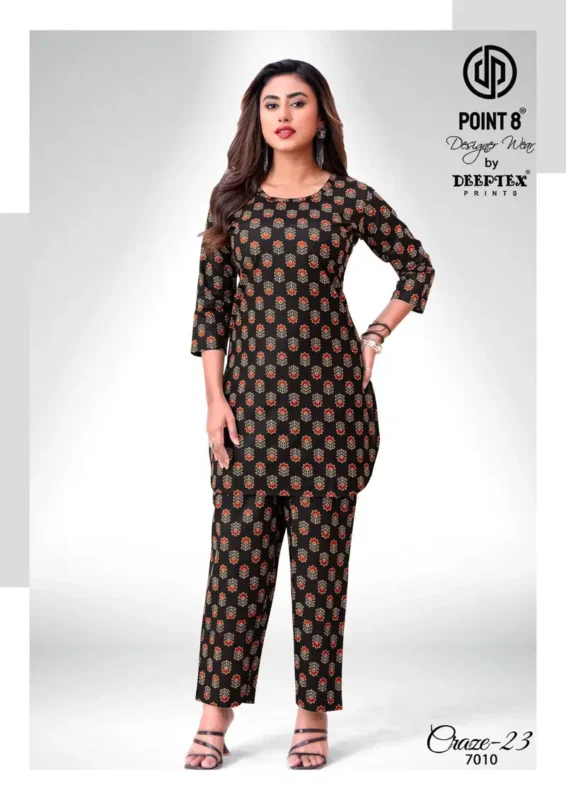 Stylish Deeptex Craze Vol 7 Cotton Printed Fancy Cord Set Collection Wholesale 2026
