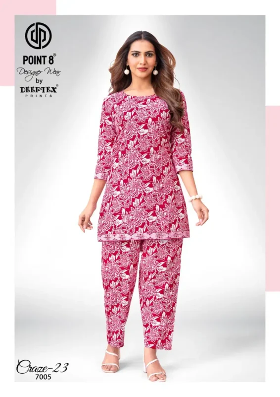 Stylish Deeptex Craze Vol 7 Cotton Printed Fancy Cord Set Collection Wholesale 2026