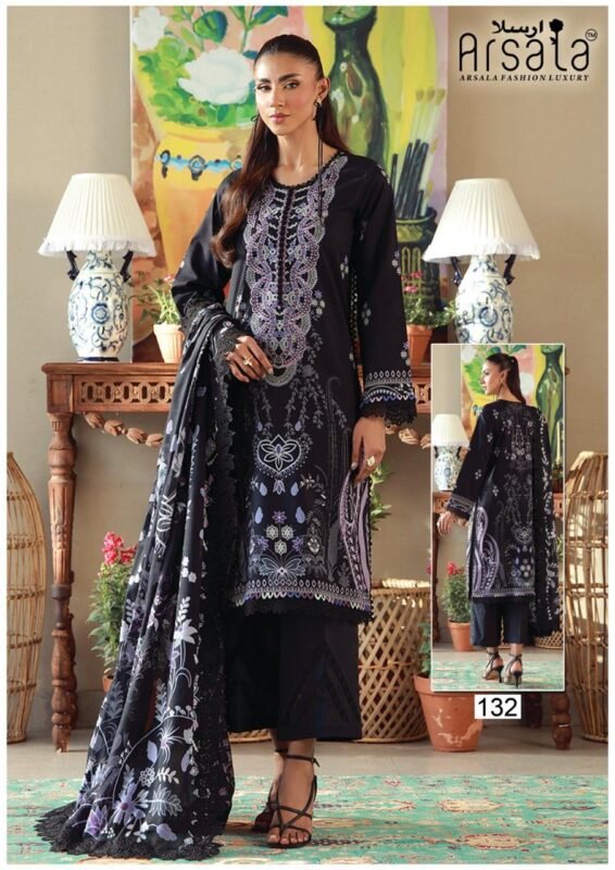 Latest Arsala Amara Vol 4 Readymade Cotton Karachi Kurti Pant With Dupatta Wholesale 2026 5 Latest Arsala Amara Vol 4 Readymade Cotton Karachi Kurti Pant With Dupatta Wholesale 2026