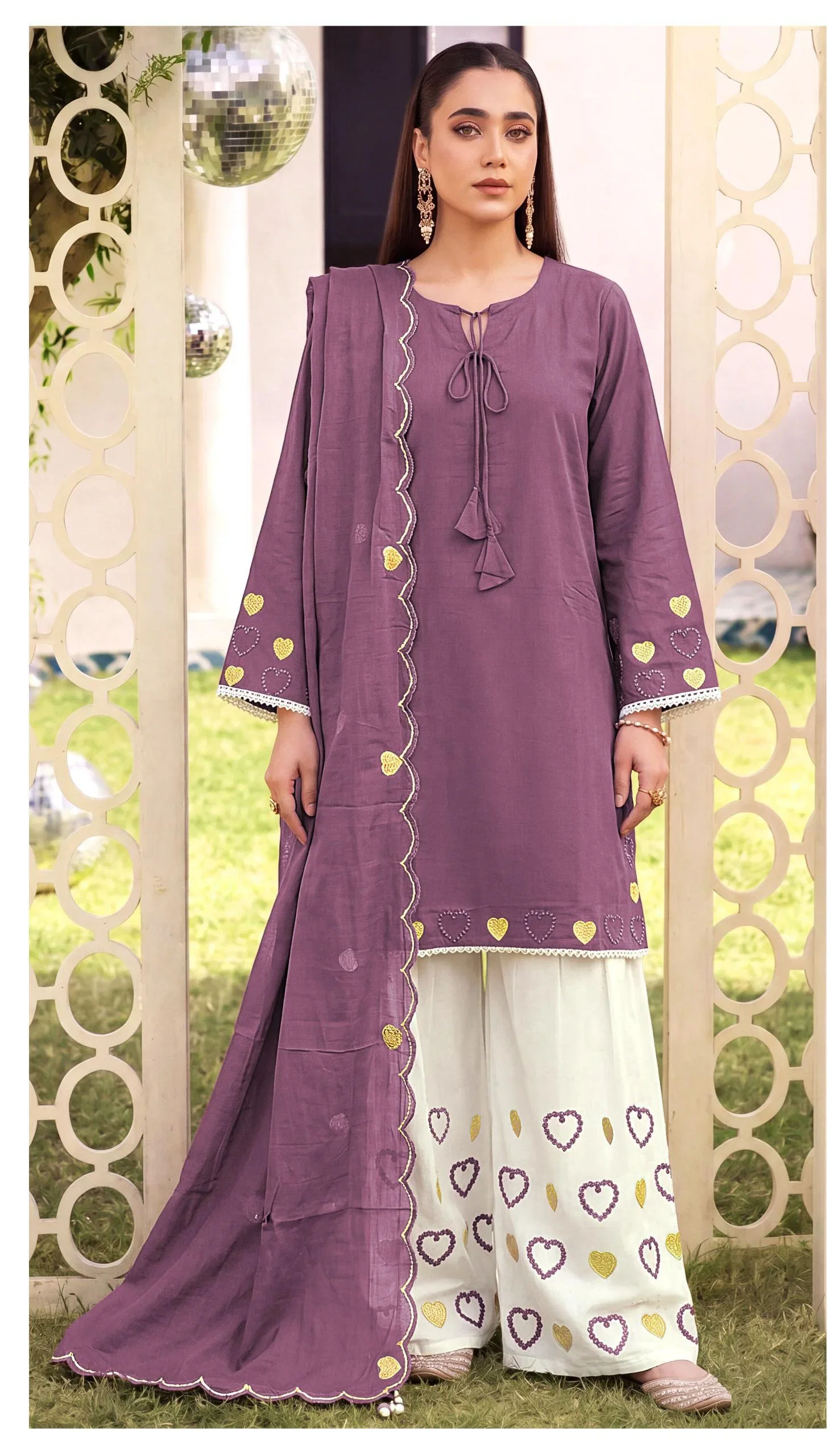 Deepsy D 3489 A To D Readymade Cotton Embroidered Salwar Kameez Wholesale