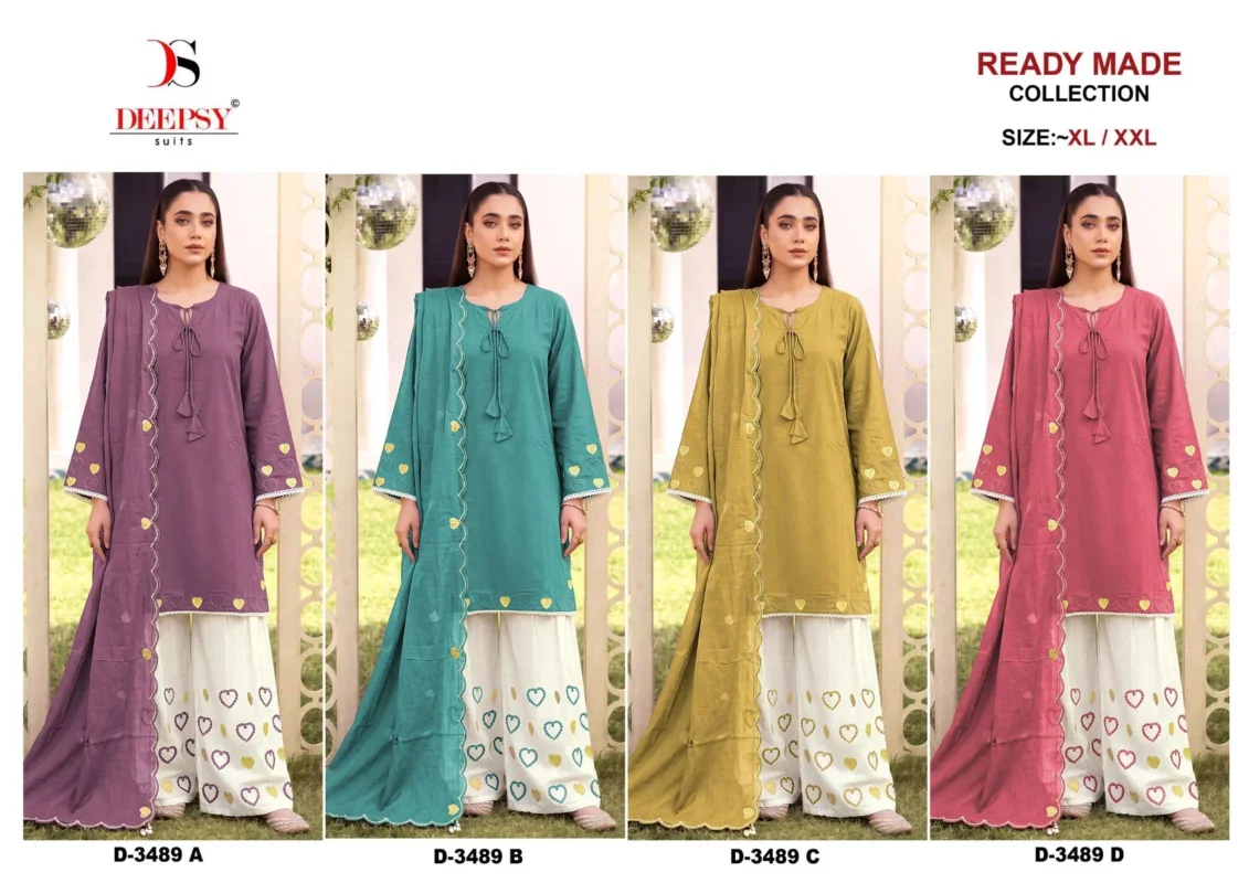 Beautiful Deepsy D 3489 A To D Readymade Cotton Embroidered Salwar Kameez Wholesale 2026 6 Beautiful Deepsy D 3489 A To D Readymade Cotton Embroidered Salwar Kameez Wholesale 2026