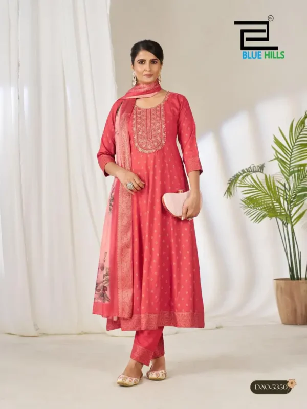 Buy Blue Hills Gemini Rayon Foil Printed Kurti With Bottom Dupatta Wholesale 2026 5 Buy Blue Hills Gemini Rayon Foil Printed Kurti With Bottom Dupatta Wholesale 2026