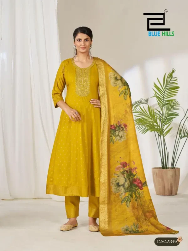 Buy Blue Hills Gemini Rayon Foil Printed Kurti With Bottom Dupatta Wholesale 2026 6 Buy Blue Hills Gemini Rayon Foil Printed Kurti With Bottom Dupatta Wholesale 2026