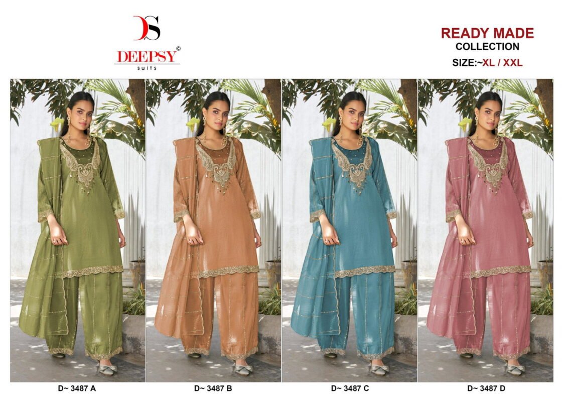 Stylish Deepsy D 3487 Salsa Silk Beats Worked Salwar Kameez Wholesale 2026