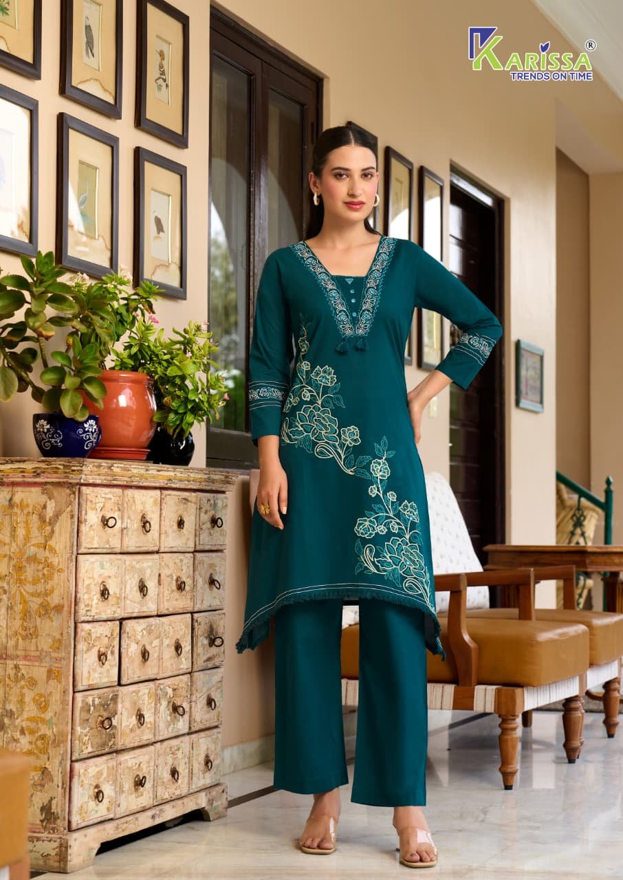 Karissa Amrita Bombay Cotton Handworked Kurti With Bottom Wholesale 3 Launching Karissa Amrita Bombay Cotton Handworked Kurti With Bottom Wholesale 2026