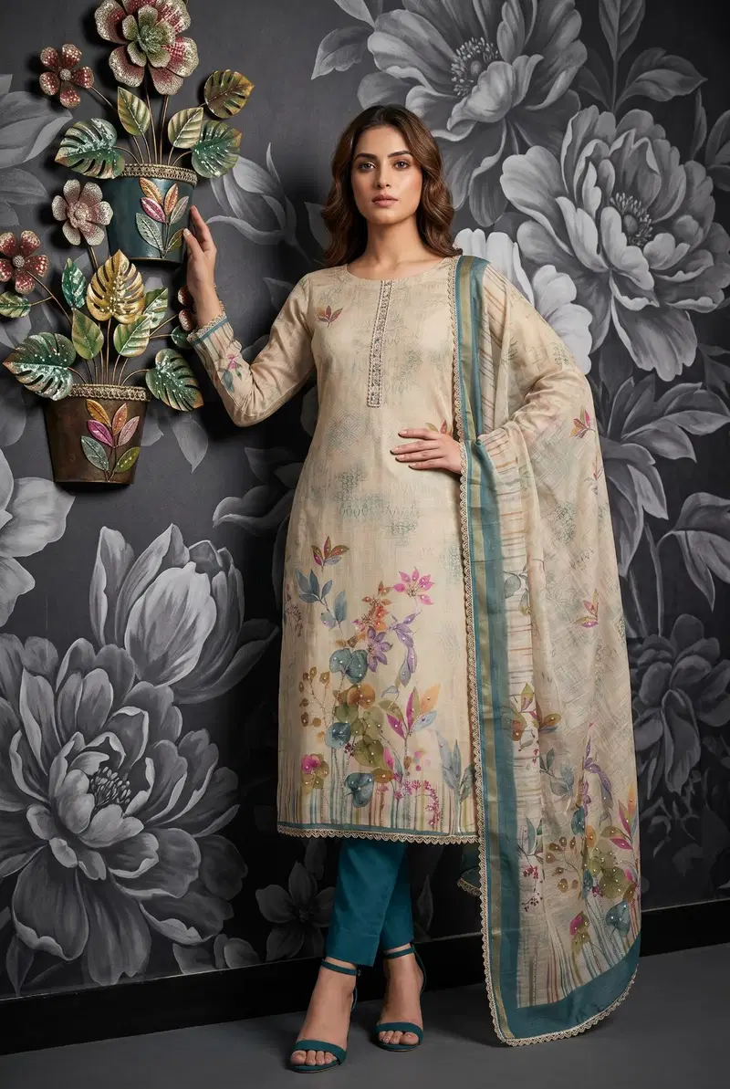 Roohaa Vol 30 Cotton Linen Simmar Printed Kurti With Bottom Dupatta Wholesale 3 Launching Roohaa Vol 30 Cotton Linen Simmar Printed Kurti With Bottom Dupatta Wholesale 2026