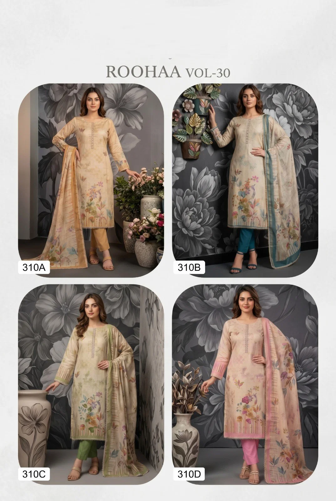 Roohaa Vol 30 Cotton Linen Simmar Printed Kurti With Bottom Dupatta Wholesale 7 Launching Roohaa Vol 30 Cotton Linen Simmar Printed Kurti With Bottom Dupatta Wholesale 2026