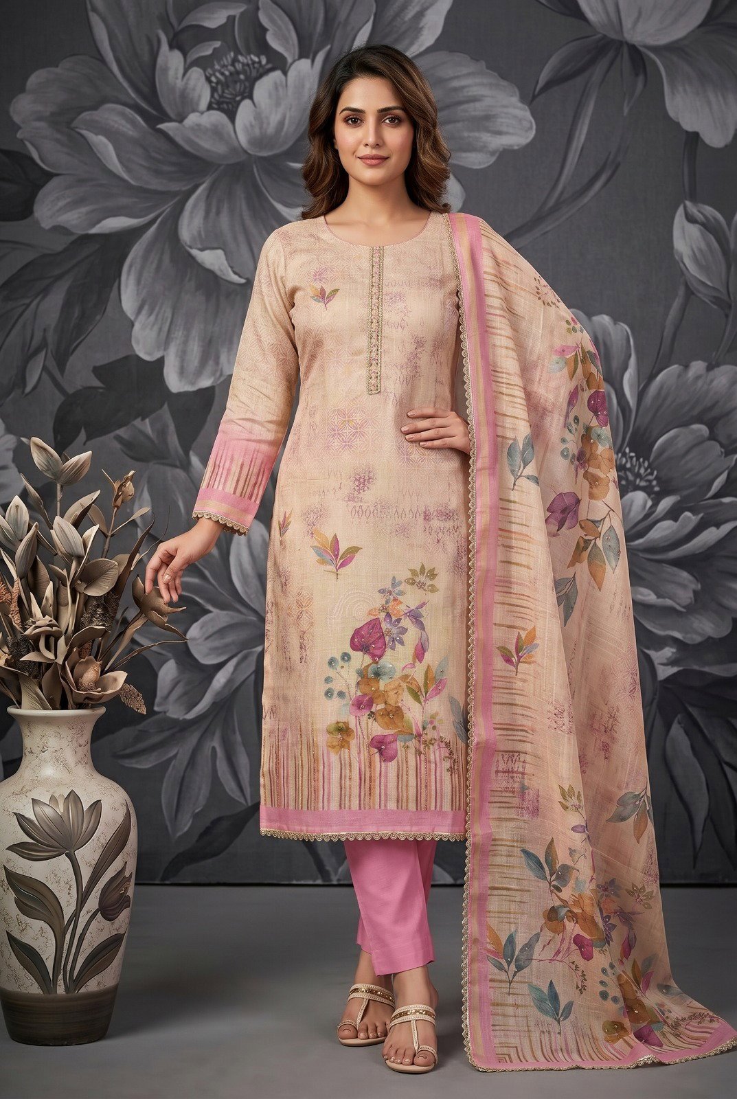 Roohaa Vol 30 Cotton Linen Simmar Printed Kurti With Bottom Dupatta Wholesale 6 Launching Roohaa Vol 30 Cotton Linen Simmar Printed Kurti With Bottom Dupatta Wholesale 2026